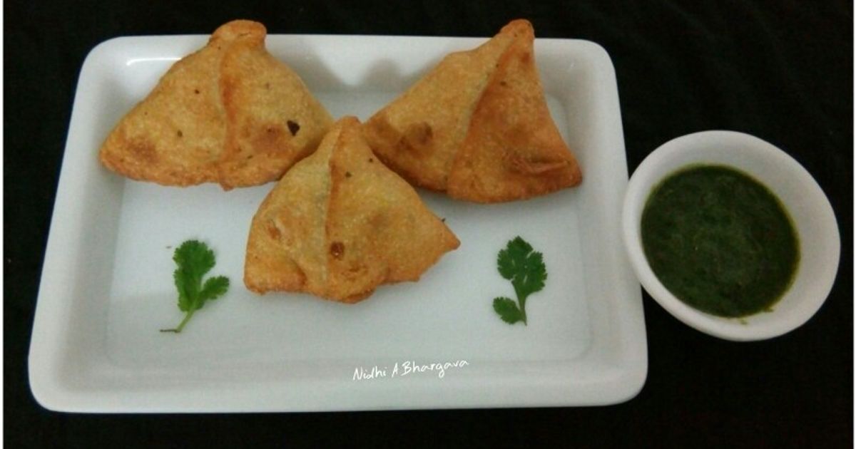 Samosa Add Samosa Recipe by Nidhi Ashwani Bhargava - Cookpad