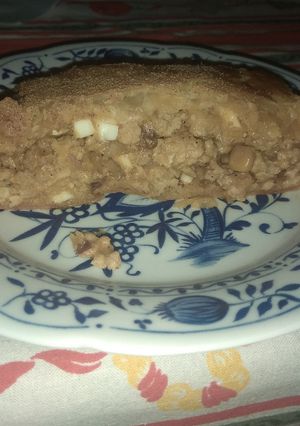 Leveles tésztás darált hús recept fotója