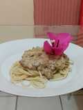 Curry Pasta with Bechamel Sauce