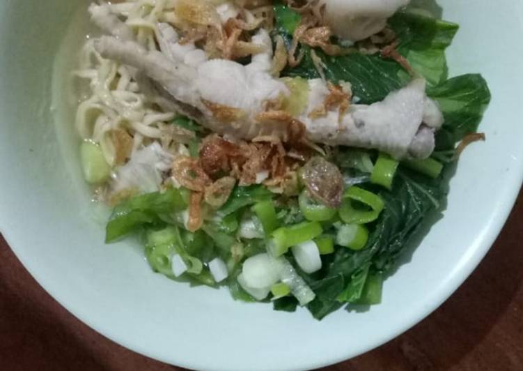 Resep Mie Pangsit Ayam, Enak Banget