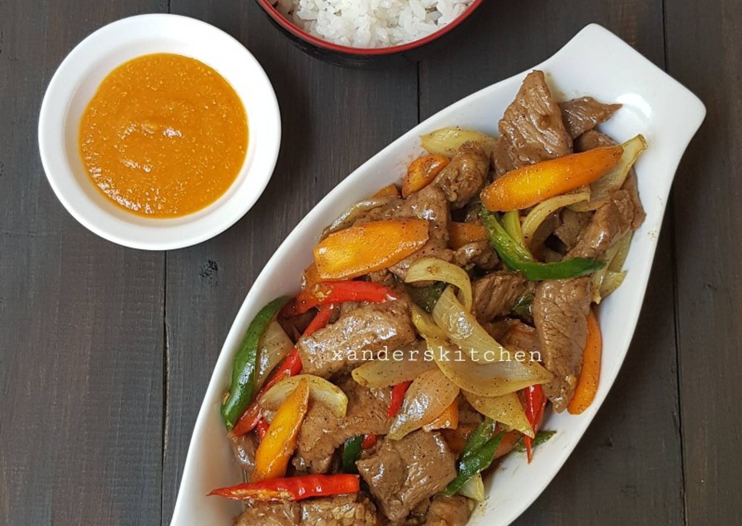 ‎Resep Sapi Lada Hitam