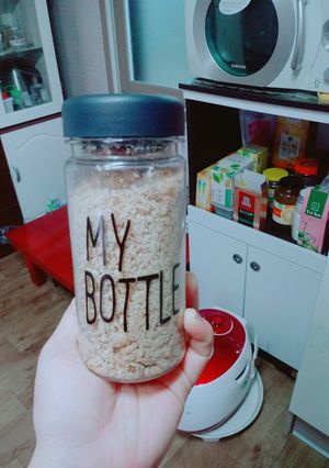 Hình của món Cơm nắm muối vừng.