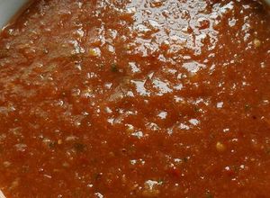 Una foto de Salsa de chile morita