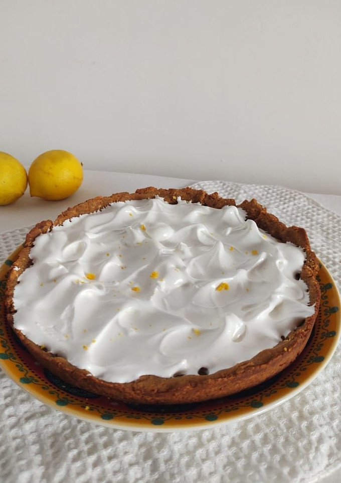 Una foto de Lemon pie sin horno