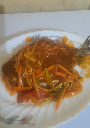 Foto resep Ikan bawal crispy saus asam manis