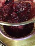 Salsa de arándanos