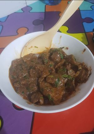 A picture of THICK MEAT STEW #weekelyjikonichallenge.