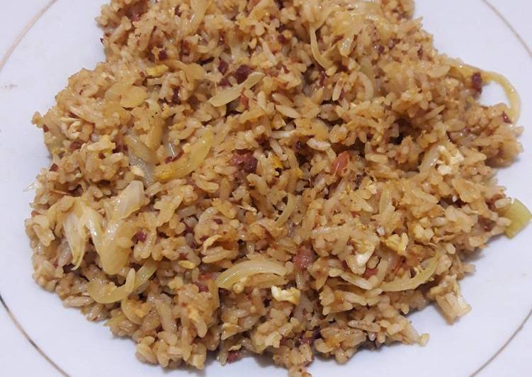 Cara termudah untuk Cinta Di RumahNasi goreng kornet