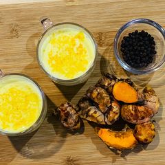 A picture of Turmeric Milk Recipe.