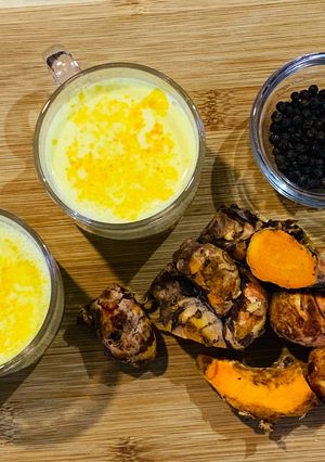 A picture of Turmeric Milk Recipe.