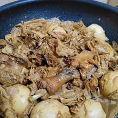A picture of Kembang Tahu Ayam Kecap.