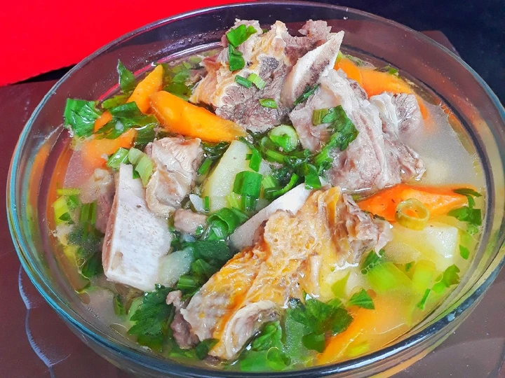 Langkah Gampang Membuat Resep Sup buntut sapi yang Bisa Manjain Lidah