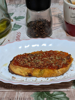 Una foto de Tostada diferente y sabrosa