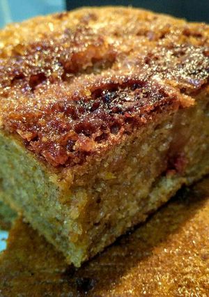 Una foto de TARTA DE Plátano Pintón (madurito)...!