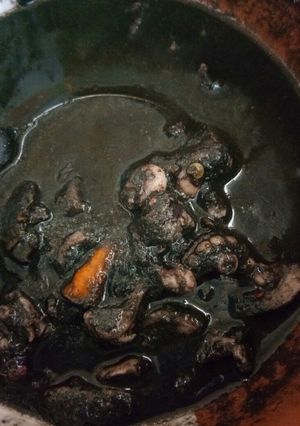 Foto resep Cumi/Sotong/Nus Bumbu Hitam Non MSG