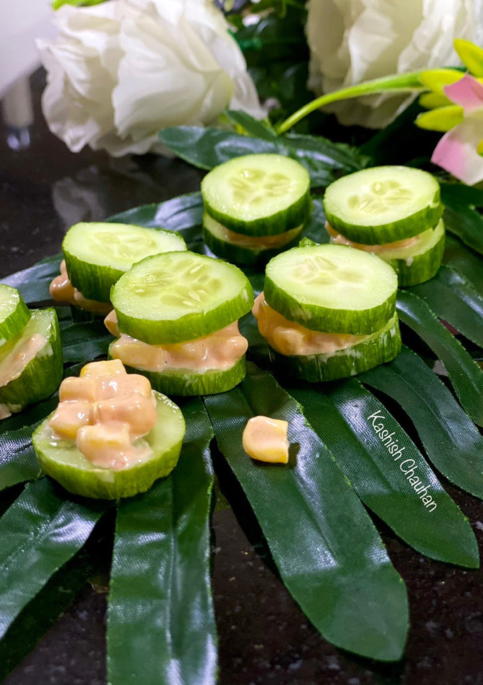A picture of Cucumber Bites.