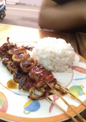 Foto resep Cumi sosis bakar