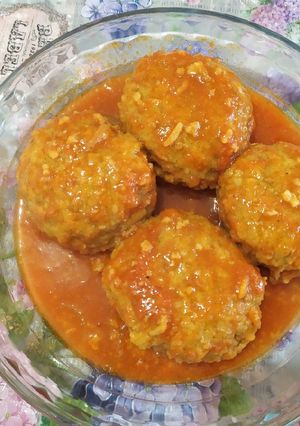 عکسی از دستور کوفته برنجی