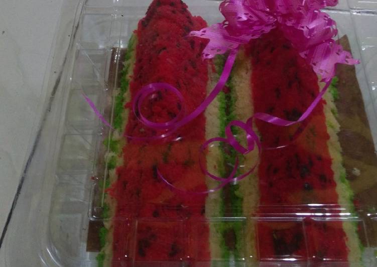 Resep: SempurnaCake semangka