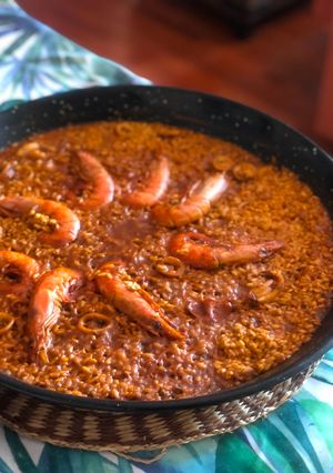 Foto principal de Paella de marisco y gambón
