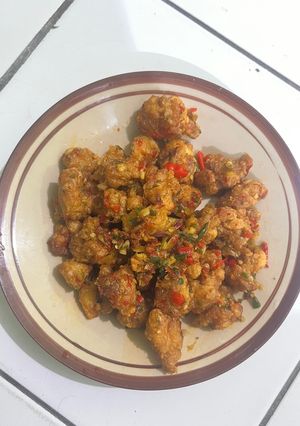 Foto resep Ayam Chili Padi Pedas Gurih