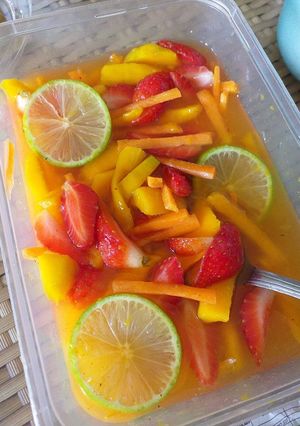 Foto resep Asinan mangga segar