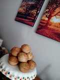 Muffins de mascabo y banana.
