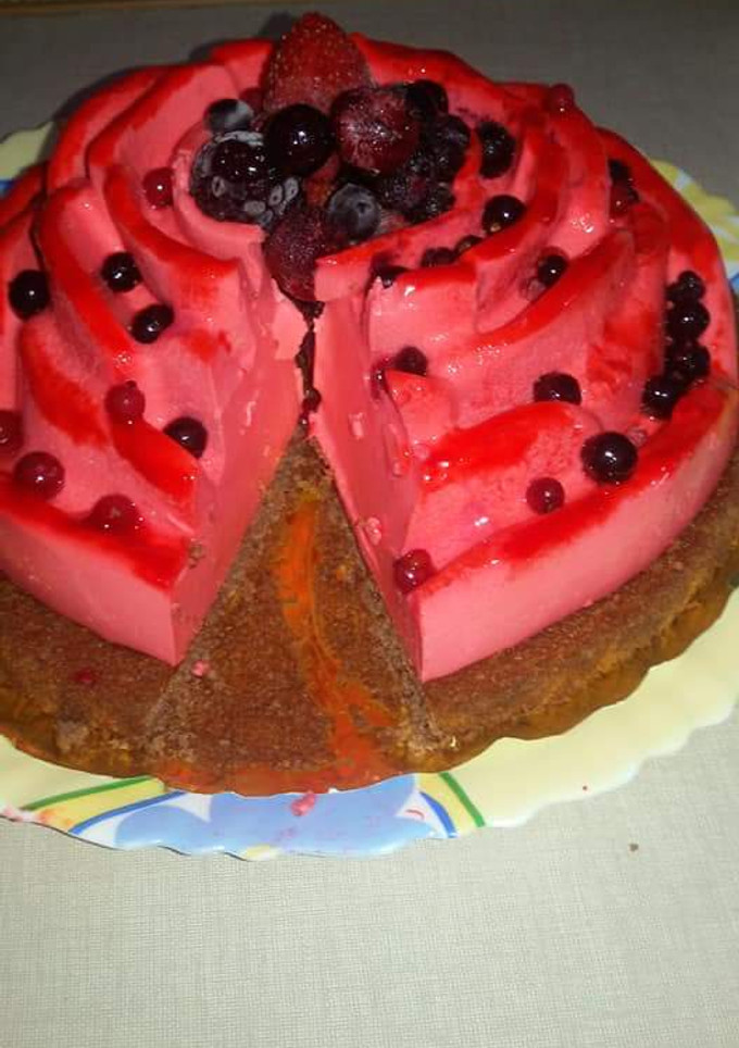 Una foto de Tarta de Queso con frutos rojos
