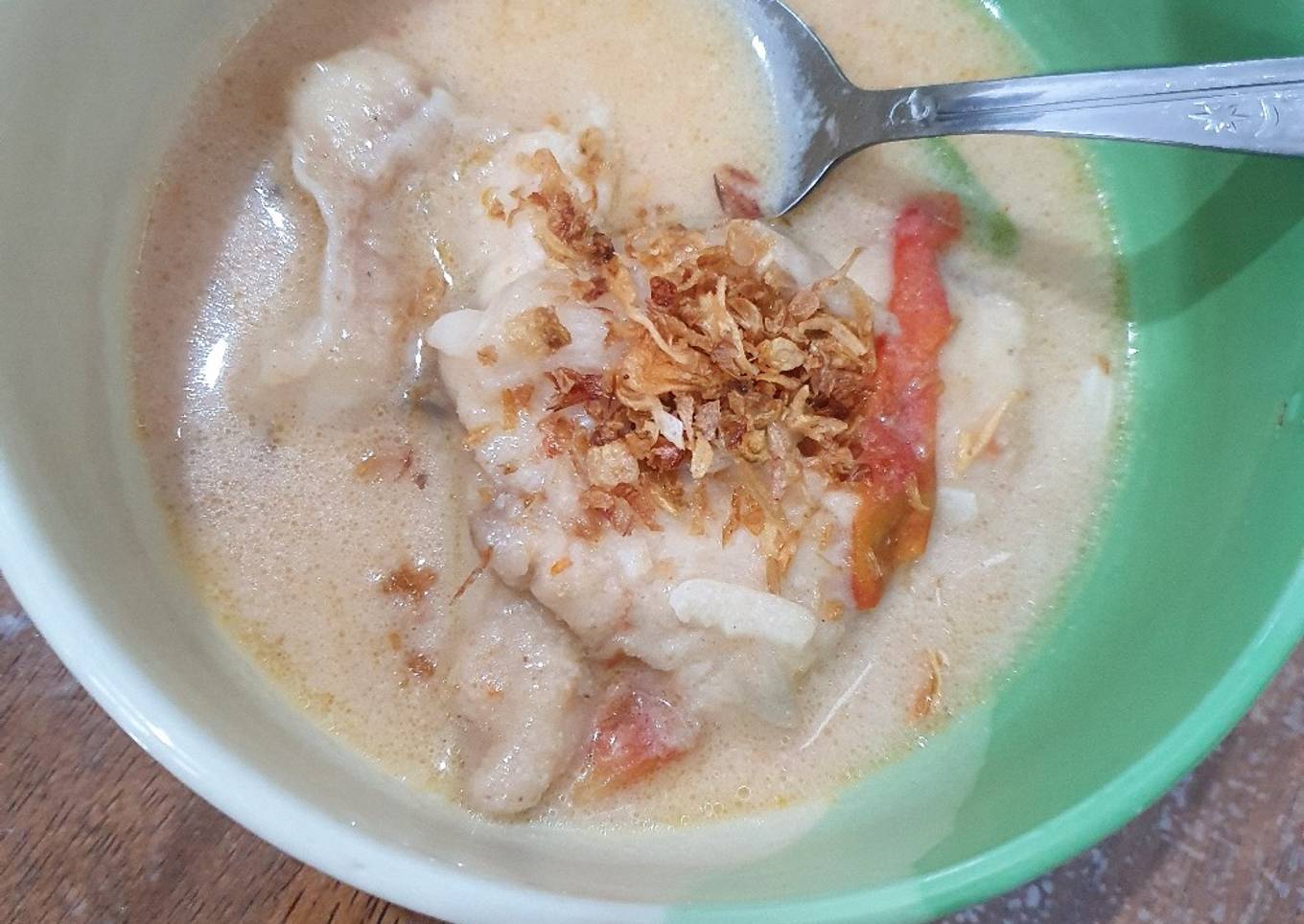 Sup santan ikan cucut (dijamin nagih pingin nambah terus) 😜