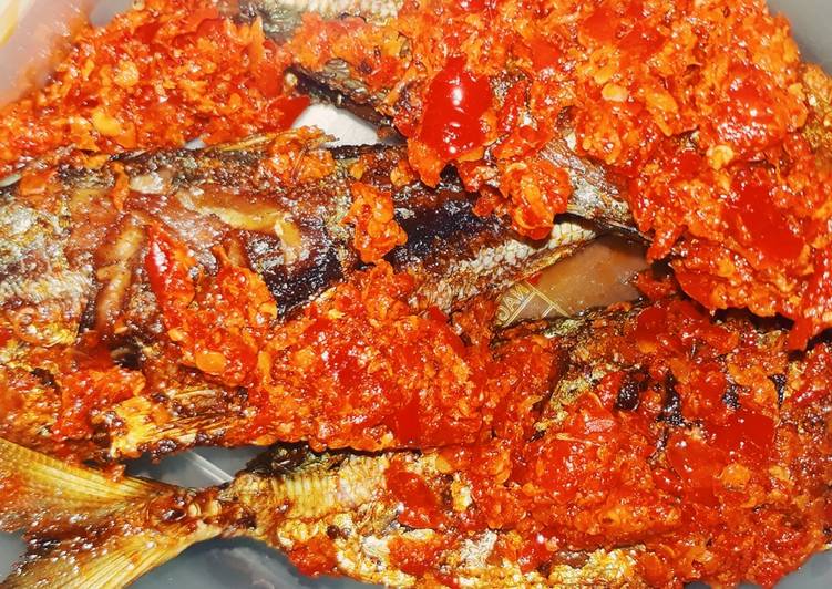 Balado ikan Belato