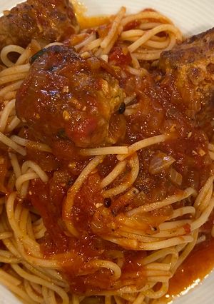 รูปของ สปาเกตตีมีทบอล (Meatball)