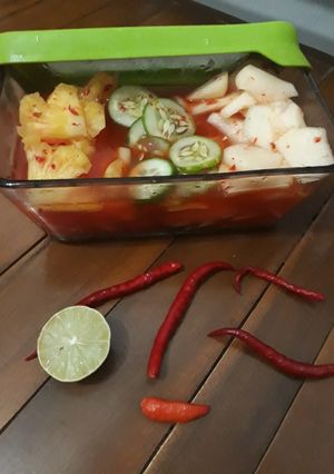 Foto resep Asinan buah tanpa cuka
