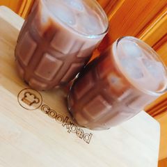 A picture of Kids favourite Cold Cocoa milk.