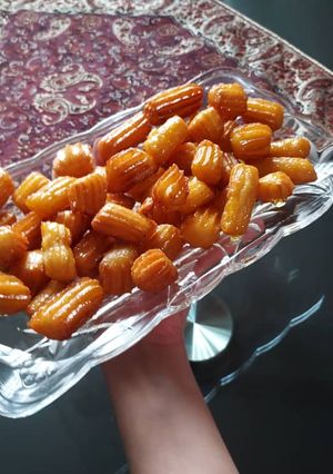 عکسی از دستور بامیه خودممم پزززز😋😍🤤