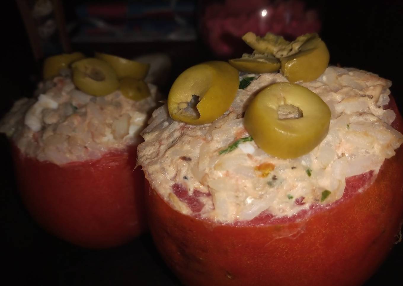 🍷Tomates Rellenitos!!🍅🥣