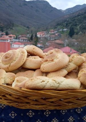O poză a rețetei Cornulețe portocale.