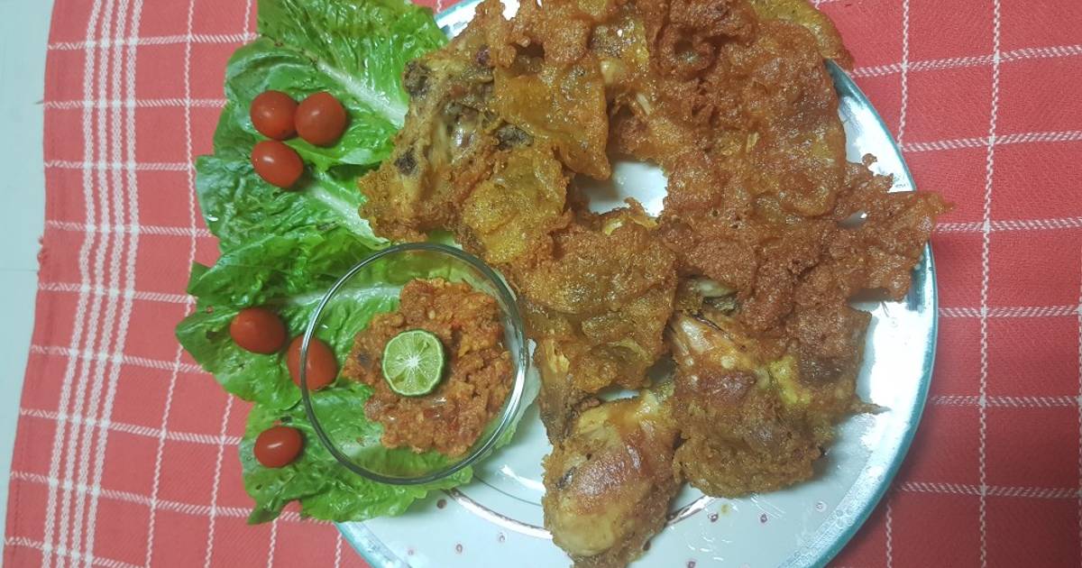 Resep Ayam Goreng Ala Mbok Berek Oleh Lina Bachry Cookpad