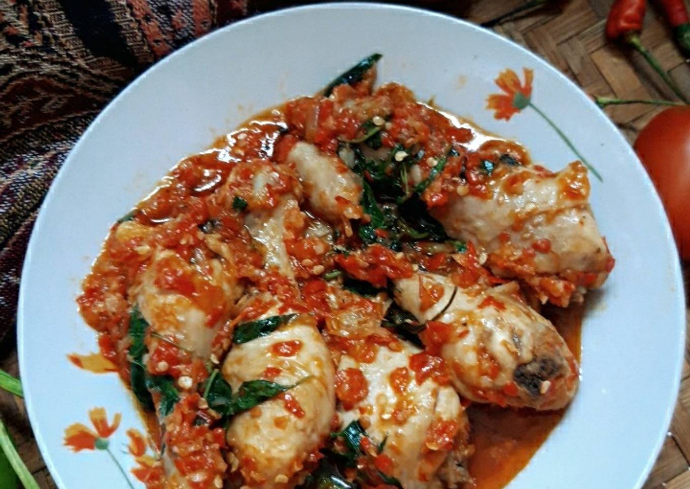 Ayam rica rica kemangi