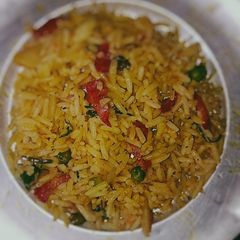 Mix vegetable rice A picture of Mix vegetable rice.