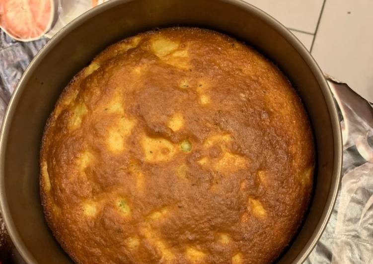 Comment Servir Gâteau pommes 🍎 / Kiwis 🥝