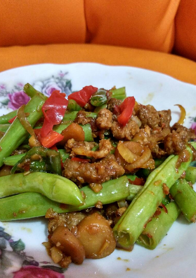 Foto resep Buncis singapur..