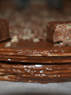 Una foto de Tarta de huesitos