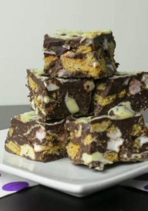 صورة لوصفة حلى روكي رود 🤤