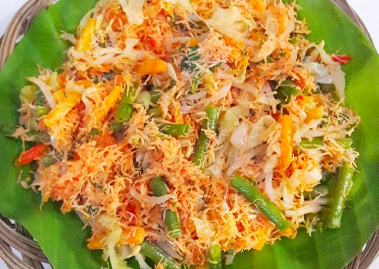 Cara mudah meracik Gudangan/ urap sayur yang praktis