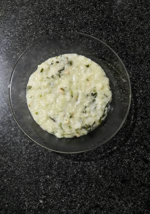 Foto resep Tim bayam salmon