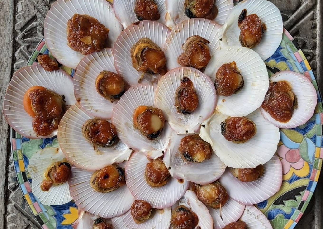 Scallop Bakar ala Jimbaran