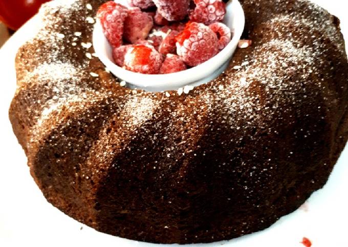 Easter Bundt whole wheat cake