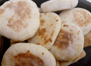 صورة لوصفة خبز العربي