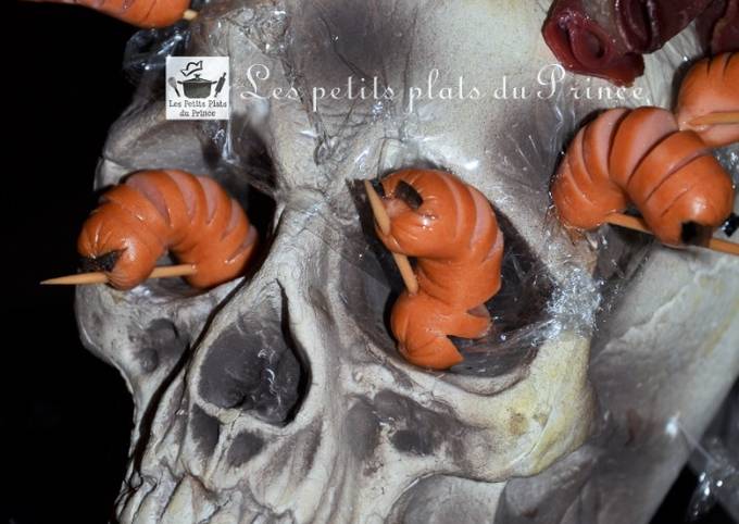 Les chenilles d'Halloween