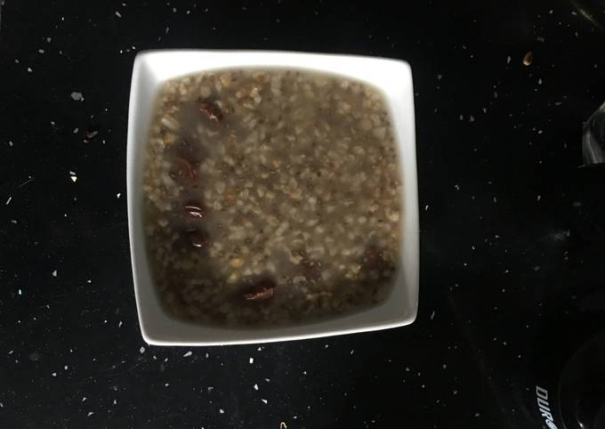 No cook Oat &amp; chia seeds breakfast (overnight) (P 5 min)